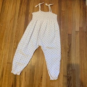 Zara Toddler Muslin Jumpsuit